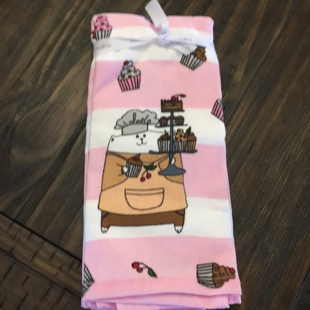 NWT Kassafina set of two dish towels